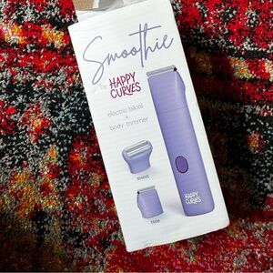 NEW Happy Curves Smoothie Electric Bikini & Hair Trimmer